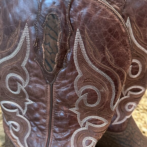 JW RANCH (Jhonn Whaynee) Exotic Boots size 30  (E/P) - Picture 6 of 10